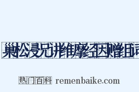 巢松浸兄讲维摩经因赠组词是什么意思的图片